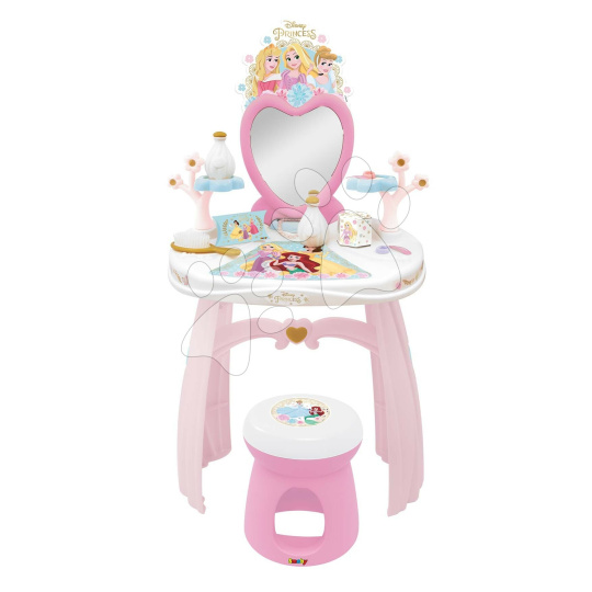 Smoby Kosmetický stolek Disney Princess Dressing Table Smoby s 10 doplňky