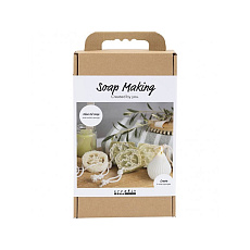 Kreativní sada výroba mýdla Loofah Olive Green Kreativní sada výroba mýdla Loofah Olive Green