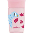 DR.BROWN'S Hrnek Cheers Jungle 300 ml 9m+, růžový (TC01093)