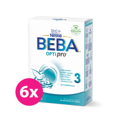 6x BEBA OPTIPRO® 3 Mléko batolecí, 500 g