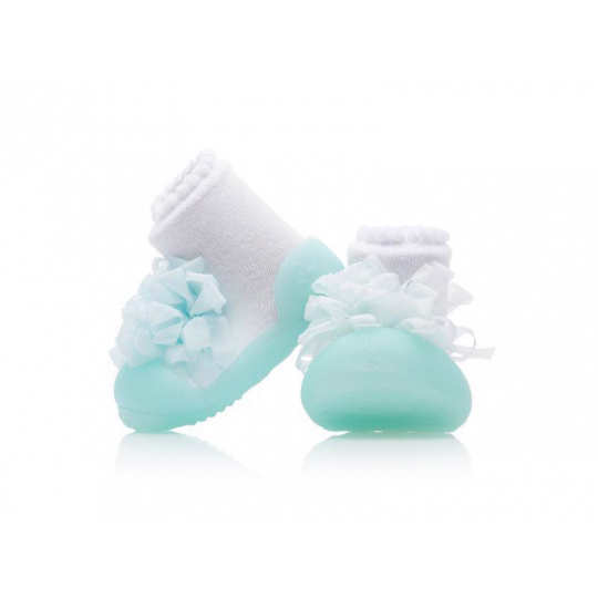 ATTIPAS Botičky dětské New Corsage Green S   DOPRODEJ