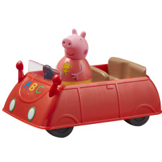 PEPPA Pig WEEBLES - Roly Poly figurka s autem PEPPA Pig WEEBLES - Roly Poly figurka s autem