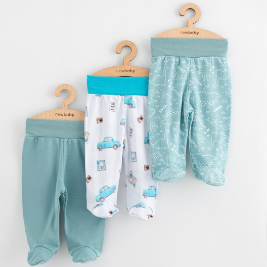 Kojenecké polodupačky New Baby Classic II 3ks boy