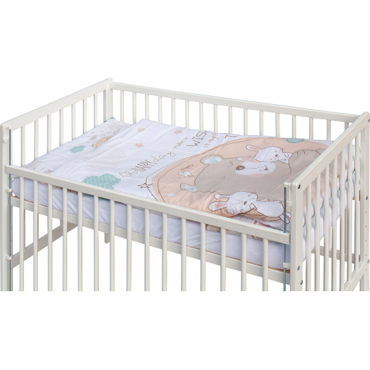 Scarlett Dětská postýlka s kompletní výbavou Scarlett 120 x 60 cm - Eri Scarlett Dětská postýlka s kompletní výbavou Scarlett 120 x 60 cm - Eri