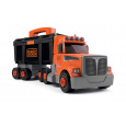 Smoby SM360175 Kamion s pracovním kufříkem Black&Decker Truck  a 60 doplňků s nářadím