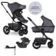 EASYWALKER Kočárek kombinovaný Harvey⁵ Premium 2v1 Mineral Grey LITE AIR + CYBEX Aton B2 i-Size