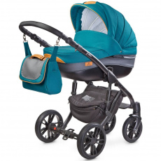 Kočárek CAMINI Frontera kombinovaný 2v1 2018 dark turquoise Kočárek CAMINI Frontera kombinovaný 2v1 2018 dark turquoise