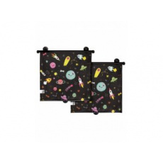 LEOKID Sluneční clony do auta 2 ks Funny Planet LEOKID Sluneční clony do auta 2 ks Funny Planet