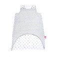 MOTHERHOOD Pytel na spaní mušelínových 2v1 Zip a Round Grey Classics 3-18 m 0,5 tog