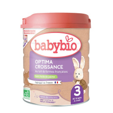 BABYBIO OPTIMA 3 Croissance kojenecké bio mléko 800 g