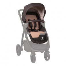 PETITE&MARS Sedačka ke kočárku Vario/ Spider - Black Melange PETITE&MARS Sedačka ke kočárku Vario/ Spider - Black Melange