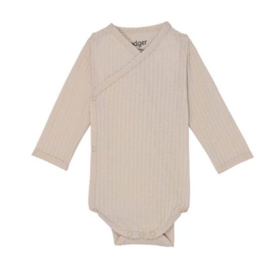 LODGER Romper LS Seersucker Birch 68