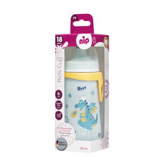 NIP Kids cup láhev s pítkem PP, 330ml, kluk