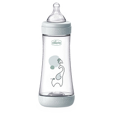 CHICCO Láhev kojenecká antikoliková Perfect5 300 ml neutral rychlý průtok 4m+ CHICCO Láhev kojenecká antikoliková Perfect5 300 ml neutral rychlý průtok 4m+