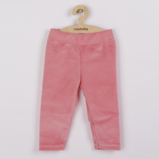 Kojenecké semiškové legíny New Baby For Girls  DOPRODEJ