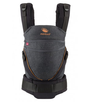 Wickelkinder Manduca XT DenimBlack Toffee Wickelkinder Manduca XT DenimBlack Toffee
