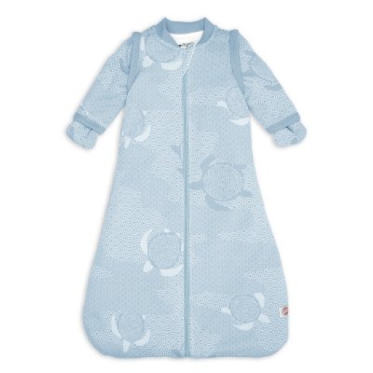 LODGER Spací pytel s rukávy Matcha Blue Fogg vel. 50/62 LODGER Spací pytel s rukávy Matcha Blue Fogg vel. 50/62