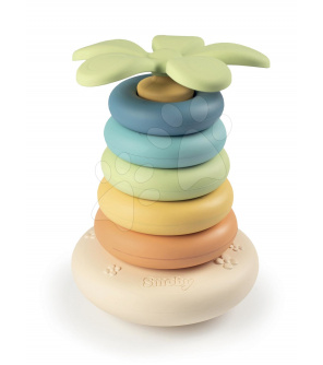 Smoby Pyramida z cukrové třtiny Bio Sugar Cane Roly Poly Pyramid 5 kroužků – z kolekce Smoby Green 100% recyklovatelné od 12 měsíců Smoby Pyramida z cukrové třtiny Bio Sugar Cane Roly Poly Pyramid 5 kroužků – z kolekce Smoby Green 100% recyklovatelné od 12 měsíců