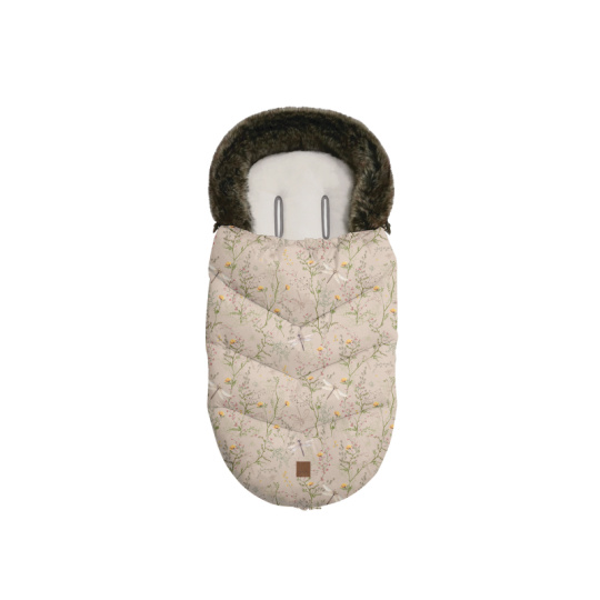 Fusak zimní Luxury Secret Garden Beige