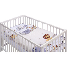 Scarlett Dětská postýlka s kompletní výbavou Scarlett ZOO 120 x 60 cm - béžová Scarlett Dětská postýlka s kompletní výbavou Scarlett ZOO 120 x 60 cm - béžová