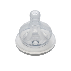 NIP Dudlík kulatý, široký, silikon-S,0m+, 2ks