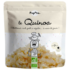 POPOTE Výběrová předvařená bio quinoa 100 g, 9+