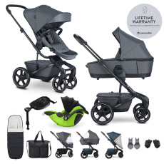 EASYWALKER Kočárek kombinovaný Harvey⁵ Premium Mineral Grey XXL RWS + KIDDY Evoluna i-size 2 EASYWALKER Kočárek kombinovaný Harvey⁵ Premium Mineral Grey XXL RWS + KIDDY Evoluna i-size 2