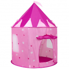 Dětský stan Hrad Baby Mix růžový Dětský stan Hrad Baby Mix růžový