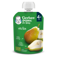 GERBER Organic Kapsička hruška 90 g GERBER Organic Kapsička hruška 90 g