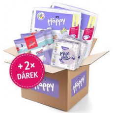 BELLA HAPPY BABY Start Box Pleny jednorázové 1 Newborn (2-5 kg) BELLA HAPPY BABY Start Box Pleny jednorázové 1 Newborn (2-5 kg)