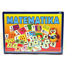 Matematika 4 logické hry společenská hra v krabici 29x20x4cm Matematika 4 logické hry společenská hra v krabici 29x20x4cm