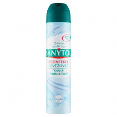 SANYTOL Dezinfekce osvěžovač vzduchu - mentolová vůně 300 ml SANYTOL Dezinfekce osvěžovač vzduchu - mentolová vůně 300 ml