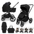 MUUVO Kočárek kombinovaný Five 2v1 Classic Black