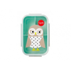 3 SPROUTS Krabička na jídlo Bento Owl Mint