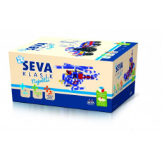 Stavebnice SEVA KLASIK Největší plast 1162ks v krabici 27x38x18cm Stavebnice SEVA KLASIK Největší plast 1162ks v krabici 27x38x18cm