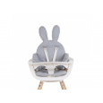 Sedací podložka do dětské židličky Rabbit Jersey Grey