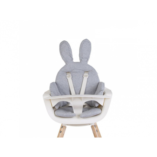 Sedací podložka do dětské židličky Rabbit Jersey Grey