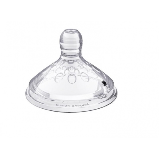 BABYONO Dudlík antikolikový pomalý průtok S Natural Nursing 2 ks 0m+ BABYONO Dudlík antikolikový pomalý průtok S Natural Nursing 2 ks 0m+