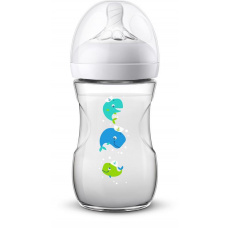 Philips AVENT Láhev Natural 260 ml, velryba Philips AVENT Láhev Natural 260 ml, velryba