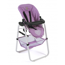 Bayer Chic Vysoká jídelní židlička pro panenky  