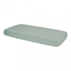 LODGER Prostěradlo do postýlky Slumber Tribe 70 x 140 cm Silt Green LODGER Prostěradlo do postýlky Slumber Tribe 70 x 140 cm Silt Green