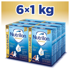 6x NUTRILON 4 Advanced batolecí mléko 1 kg, 24+ 6x NUTRILON 4 Advanced batolecí mléko 1 kg, 24+