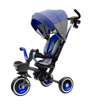 Dětská tříkolka Baby Mix 5v1 RELAX 360° modrá Dětská tříkolka Baby Mix 5v1 RELAX 360° modrá