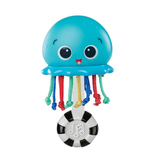 BABY EINSTEIN Hračka hudební a světelná Ocean Glow Sensory Shaker ™ 0m +