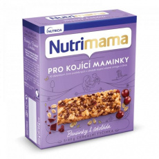 NUTRILON NUTRIMAMA Profutura cereální tyčinky Brusinky a Čokoláda (5x40g)