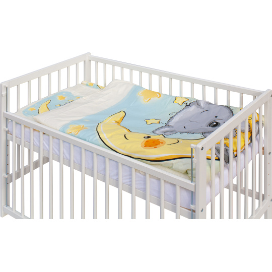 Scarlett Dětská postýlka s kompletní výbavou Scarlett 120 x 60 cm - Mimas Scarlett Dětská postýlka s kompletní výbavou Scarlett 120 x 60 cm - Mimas