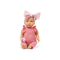 Panenka 35 cm v overalu s čelenkou Pink Panenka 35 cm v overalu s čelenkou Pink