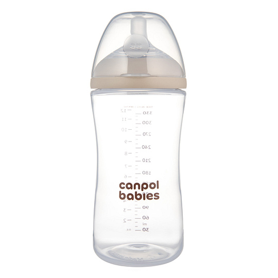CANPOL BABIES Lahev antikoliková Natural shape 330 ml CANPOL BABIES Lahev antikoliková Natural shape 330 ml