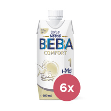 6x BEBA COMFORT HM-O 1 Mléko počáteční tekuté, 500 ml 6x BEBA COMFORT HM-O 1 Mléko počáteční tekuté, 500 ml