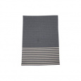 DF MARE KIDS Dětská deka Honeycomb with Stripes Grey 70 x 90 cm